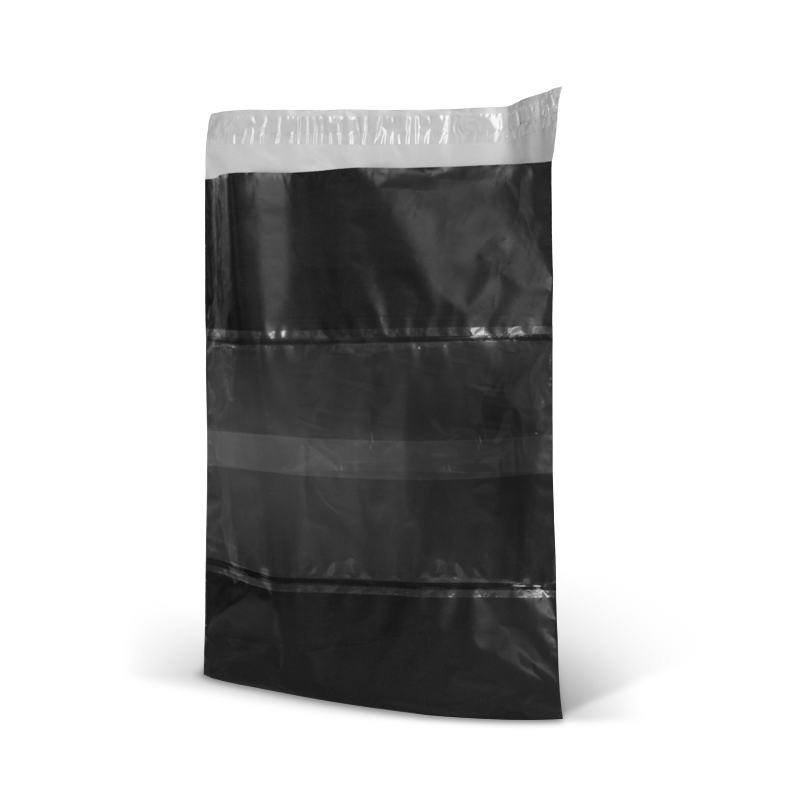   Black Plastic Courier Packaging Bags